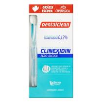 Enxaguante Bucal Dentalclean Clinexidin Zero Álcool 300ml Enxaguante Bucal Dentalclean Clinexidin Zero Álcool 300ml