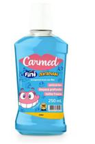 Enxaguante Bucal e Gel Dental Carmed Fini Dentaduras