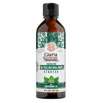 Enxaguante Bucal GuruNanda Starter Oil Pulling 237 ml, Menta