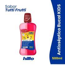 Enxaguante Bucal Infantil 500ml Hillo Tutti Frutti - Antisséptico Bucal Infantil