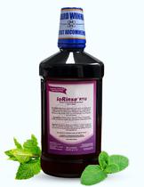 Enxaguante bucal Iotech IOrinse RTU, sem álcool, 1L, sabor de menta macia Enxaguante bucal Iotech IOrinse RTU, sem álcool, 1L, sabor de menta macia