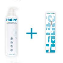 Enxaguante Bucal + Limpador de Língua Halité