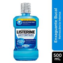 Enxaguante Bucal Listerine Antitártaro Refrescância Intensa 500ml