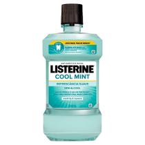 Enxaguante Bucal Listerine, Cool Mint Refrescância Intensa, sem Álcool 1 Litro