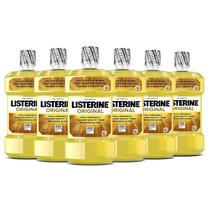 Enxaguante bucal Listerine Original Antisséptico de 1,5 L (pacote com 6) Enxaguante bucal Listerine Original Antisséptico de 1,5 L (pacote com 6)