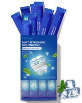 Enxaguante bucal MySmile, sem álcool, hortelã fresca, pacote de 12 ml x 30