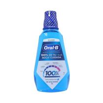 Enxaguante Bucal Oral-B 100% Sem Álcool Sabor Menta Refrescante de 1L - Oral B