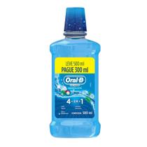 Enxaguante Bucal Oral-B Complete Sem Álcool Menta Leve 500ml Pague 300ml Enxaguante Bucal Oral-B Complete Sem Álcool Menta Leve 500ml Pague 300ml