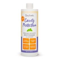 Enxaguante bucal Oxyfresh Cavity Protection Fluoreto 473mL Sensitive