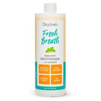 Enxaguante bucal Oxyfresh Fresh Breath Fresh Mint 473 ml sem álcool