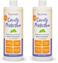Enxaguante Bucal Oxyfresh Proteção Contra Cáries 473ml Pacote com 2 Sem Álcool