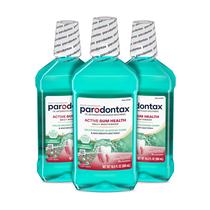 Enxaguante bucal Parodontax Active Gum Health 500 ml (pacote com 3)