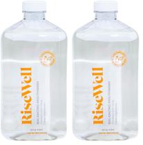 Enxaguante Bucal RiseWell 474 ml Menta Selvagem - Pacote com 2 Enxaguante Bucal RiseWell 474 ml Menta Selvagem - Pacote com 2