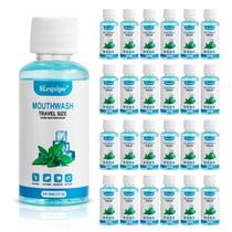 Enxaguante bucal SEquipo 100 Travel Size Fresh Mint 35 ml (pacote com 100)