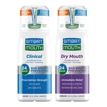 Enxaguante Bucal SmartMouth Clinical & Boca Seca, 473 ml Cada