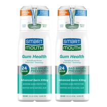 Enxaguante bucal SmartMouth Gum Health Zinc Activated 473 ml (pacote com 2 unidades)
