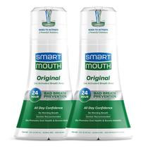 Enxaguante bucal SmartMouth Original Activated 480 ml (pacote com 2)