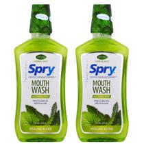 Enxaguante Bucal Spry com Xilitol - Sem Flúor - 2 Unidades de 480ml