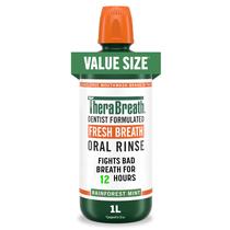 Enxaguante Bucal TheraBreath Fresh Breath Menta da Floresta 1L