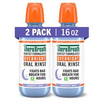 Enxaguante Bucal TheraBreath Overnight (2 Unidades) - 473ml Sem Álcool
