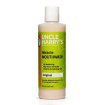 Enxaguante bucal Uncle Harry's Natural Alkalizing Miracle 240 mL Enxaguante bucal Uncle Harry's Natural Alkalizing Miracle 240 mL