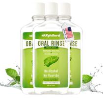 Enxaguante bucal Xyloburst Xylitol Oral Rinse Fresh Mint, pacote com 3 unidades Enxaguante bucal Xyloburst Xylitol Oral Rinse Fresh Mint, pacote com 3 unidades