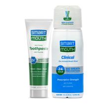 Enxaguante e Creme Dental SmartMouth Clinical DDS Activated