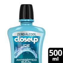 Enxaguatório Bucal Close-Up 500ml Ice Com Álcool Enxaguatório Bucal Close-Up 500ml Ice Com Álcool