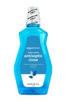 Enxágue antisséptico Amazon Basics Multi-Action 1L sem álcool Enxágue antisséptico Amazon Basics Multi-Action 1L sem álcool