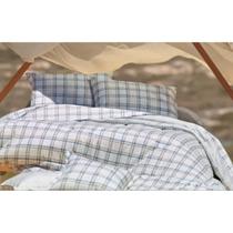 Enxoval Cama Casal 6 peças (jogo cama + jogo Cobreleito) Teka Diamante 100% Algodão