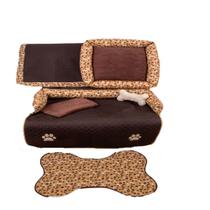 Enxoval Pet 6 pçs Grande Marrom