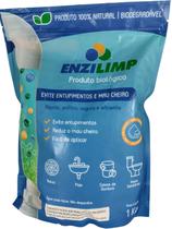 Enzilimp Bactérias Limpa Caixa Gordura Fossa Ralo Cano 1Kg