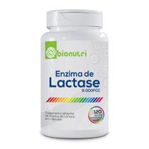 Enzima Lactase 120 Cápsula 500mg - Bionutri