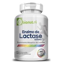 Enzima Lactase 60 Cápsulas 500mg Bionutri - Intolerância a Lactose