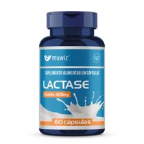 Enzima Lactase 60 Cápsulas Intolerância Lactose Muwiz