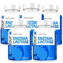 Enzima Lactase Kit Com 5 Potes Com Total De 150 Cápsulas Enzima Lactase Kit Com 5 Potes Com Total De 150 Cápsulas