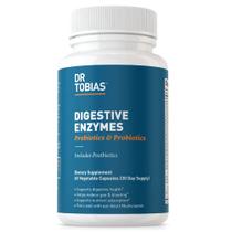 Enzimas digestivas com probióticos Dr. Tobias 60 cápsulas