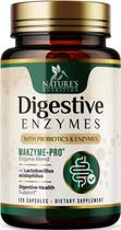 Enzimas digestivas com probióticos Nature's Nutrition 120 cápsulas Enzimas digestivas com probióticos Nature's Nutrition 120 cápsulas