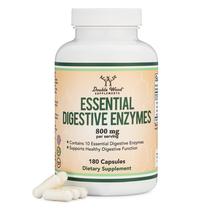 Enzimas digestivas Double Wood VitaZyme 800 mg 180 cápsulas