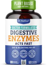 Enzimas digestivas Dr. Matthew para mulheres e homens Digestão e saúde Enzimas digestivas Dr. Matthew para mulheres e homens Digestão e saúde