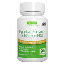 Enzimas digestivas e betaína HCl Igennus 90 cápsulas Enzimas digestivas e betaína HCl Igennus 90 cápsulas