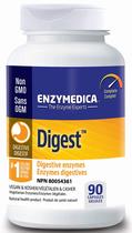 Enzimas digestivas Enzymedica Digest Full-Range 90 cápsulas