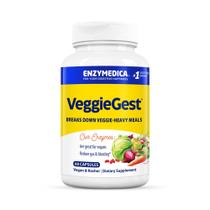 Enzimas digestivas Enzymedica VeggieGest para veganos 60 unidades