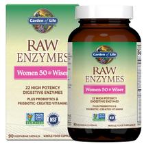 Enzimas Digestivas Garden of Life para Mulheres com 50+ Anos (90 Cápsulas) Enzimas Digestivas Garden of Life para Mulheres com 50+ Anos (90 Cápsulas)