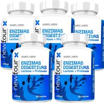 Enzimas Digestivas Lactase + Protease Kit 05 Unidades
