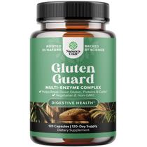 Enzimas digestivas Natures Craft Glúten de ação rápida 120 Ct