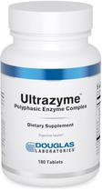 Enzimas digestivas Ultrazyme da Douglas Laboratories 180 comprimidos Enzimas digestivas Ultrazyme da Douglas Laboratories 180 comprimidos