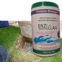 Enzmax Limpa Fossa Séptica e Caixa de Gordura Enzimas 500g