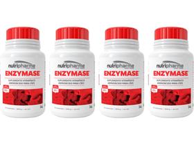 Enzymase 30 Comprimidos - Nutripharme - 4 Unidades