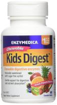 Enzymedica Kids Digest, 60 comprimidos para mastigar